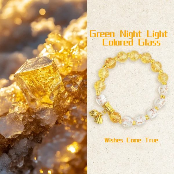 Yin and Yang Harmony Bracelet Five Elements Glass Couple Bracelet - Image 3